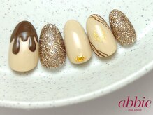 ネイルサロンアビー 北千住店(abbie)/おとなチョコ[B]¥9900