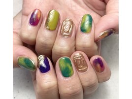 秋のニュアンスネイル♪