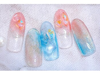 キューティプティ/ジェルオフ無料選べる定額¥8500