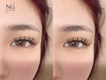 ナンバー(No.)/フラットラッシュ140本♪