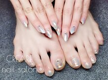 ネイル クレアーレ(CREARE)の雰囲気（フットネイル行っております）