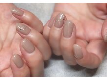 ネイルアンドアイラッシュスタジオ シュシュ(chouchou)/シンプルネイルデザイン