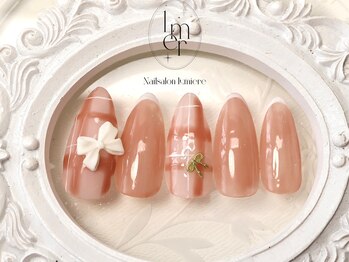 リュミエール(Lumiere)/オータムチェックネイル