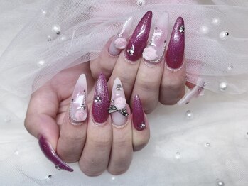 モカ 京橋(moca)/【Ayano】チークネイル