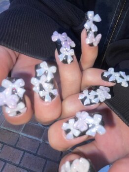 ナカタねいるの写真/3本まで長さだし無料対応!折れ爪や長さの不揃いも自然にカバー◎繊細なアートも映える理想のフォルムへ♪