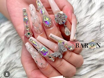 バロン 心斎橋店(BARON)の写真/【持ち込みデザインOK】やり放題コースで理想を形に★90～150分まで選べる時間制であなたのこだわりを実現