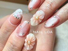 ロア(LOA)/ぷっくりフラワー