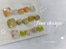 シエル バイ アンテリジャン(Ciel By Antellijan)の雰囲気（フットデザイン多数ご用意♪足裏角質ケア付き/冬ネイル　フット）