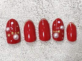 クリスマスネイル