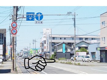 フェリーシェ 灯明寺店(feliche)/【道案内】《福井大学方面から》