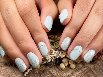 爪屋べっぴん堂/アイスブルーカラー