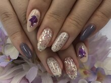 ダブルネイル(Double Nail)/【イマイ】豹柄ネイル