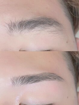 マケア 川越(Makea)の写真/【今よりもっと自分を好きになる】眉で変わるお顔の印象UP☆男性も眉を整え清潔感・印象UP★