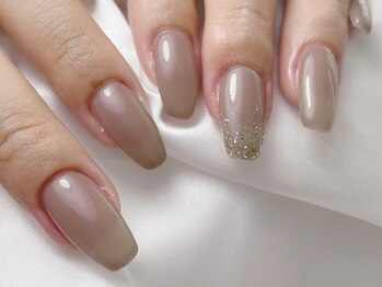 グレージュ★ワンカラー