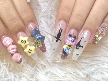 ラヴ バイ シェア(LuV by Share)/全力の推しネイルデザイン！！