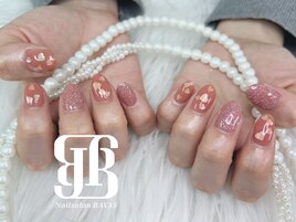 ハートホロネイル