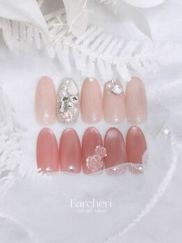 ファシェリー(Farcheri)の写真/【大人女性に話題のカラー多数】美フォルム/ツヤ/モチ◎貴方だけの可愛い指先に《ブレンドカラーネイル》
