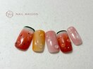 ぷっくりスイカネイル