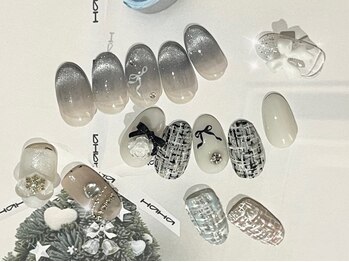 アイネイルズ 四条河原町店(I-nails)の写真/毎月新作デザインが登場！！  Winter collection 9200円☆[河原町] 