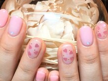 ネイルズ ララ(nails Lala)/バレンタインネイル。