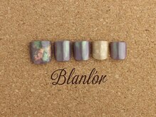 ネイルサロン ブランロール 三軒茶屋店(Blanl'or)/FOOT　夜空ネイル☆