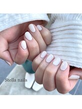 ステラネイルズ(Stella nails)/ホワイトワンカラー