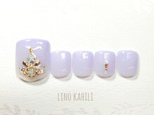 リノ カヒリ アイラッシュ(Lino kahili)/【フット】定額アート