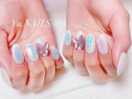 ちょうちょネイル◎バタフライ蝶