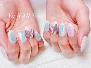 ユーネイルズ 恵比寿(Yu.NAILS.)/ちょうちょネイル◎バタフライ蝶