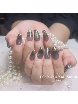 シーシーナナ ネイルサロン(CC NaNa Nail Salon)/スカルプ延長長さだし★持ち込み