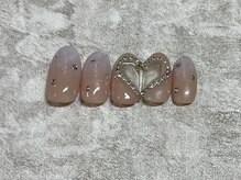 ネイルサロン メイプル(Nail Salon maple)/ベービーブーマ＆くり抜きハート