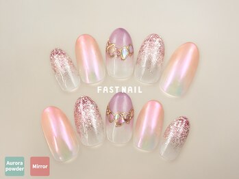 ファストネイル 本川越ペペ店(FAST NAIL)/オーロラ 8,580円 【12003】