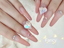 ファンシー 三軒茶屋店(Fancy)/オンブレフレンチ / 冬ネイル