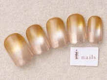 アイネイルズ 三宮店(I nails)/ミラーマググラデ