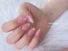 アントレッド(entraide)/ちゅるちゅるハートネイル