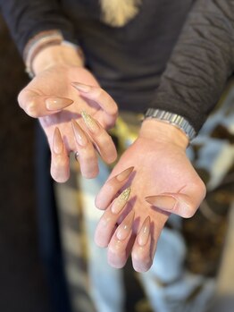 グラデーション/ゴールド/ラメ