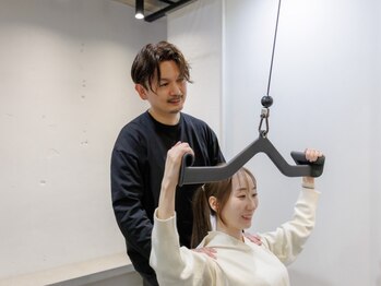 エヌプラスボディワークス(n+body works)の写真/【通いやすい料金設定】経験10年以上国家資格所持トレーナーが担当◎整体と相乗効果で理想のボディへ！