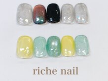 リッシュネイル 新百合ヶ丘店(riche nail)/シンプルアートコース
