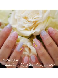 逆フレンチデザイン