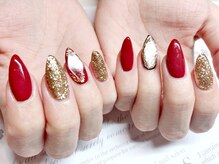 ラヴィアスプラス(LAVIAS+)/【ジェル】ワンカラ＋アート２本