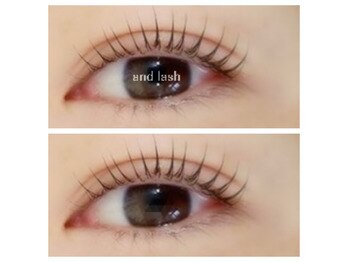 アンドラッシュ アンドネイル 本郷三丁目駅前店(and lash/and nail)/［ラッシュリフト］