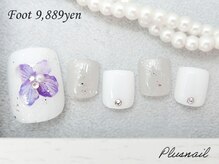 プラスネイル 北千住東口店(PLUS NAIL)/【1070】定額9,889円あじさい