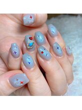 スマイル ネイル ラボラトリー(Smile nail laboratory)/チークネイル＆lipストーン