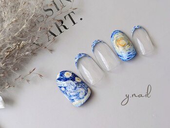 ワイネイル(Y.nail)/絵画ネイル ゴッホ
