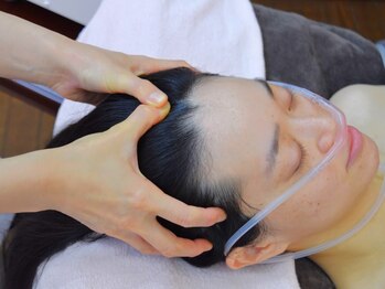 サロンド ルリコ サン(Sun)の写真/水素吸入とセットでさらに効果◎ベッドで横になりながらぽかぽか夢心地♪毎週のご褒美にいかがですか？