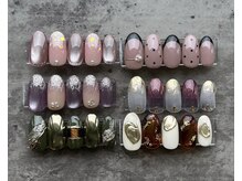 グリッター(GLITTER)/青山限定10月ハンド定額アート
