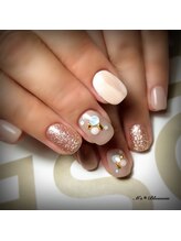 ネイルサロンアンドスクールエムズブロッサム(Nailsalon & school M's Blossom)/８月定額制ジェルコース￥5100