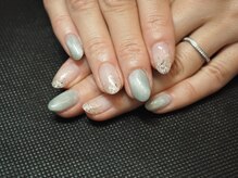 グロウネイル(grow nail)/マグネット&ラメグラ☆