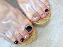 ～フットミラー×ブラック～