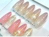 【オフ別・ドライケア込】パラジェル＊定額アート　¥8800